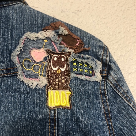 Goddess Denim Jacket with Silver Button - Picture 3 of 12
